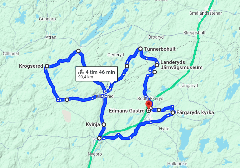 Kartorna för rallyt nu på lördag 14/9-24